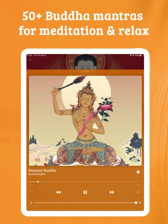 Screenshot #6 pour Buddha Meditation, Relax Music