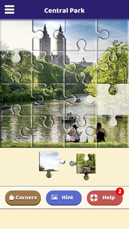 Central Park Love Puzzle