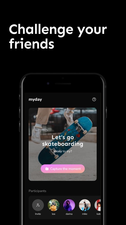 MyDay - challenges for friends