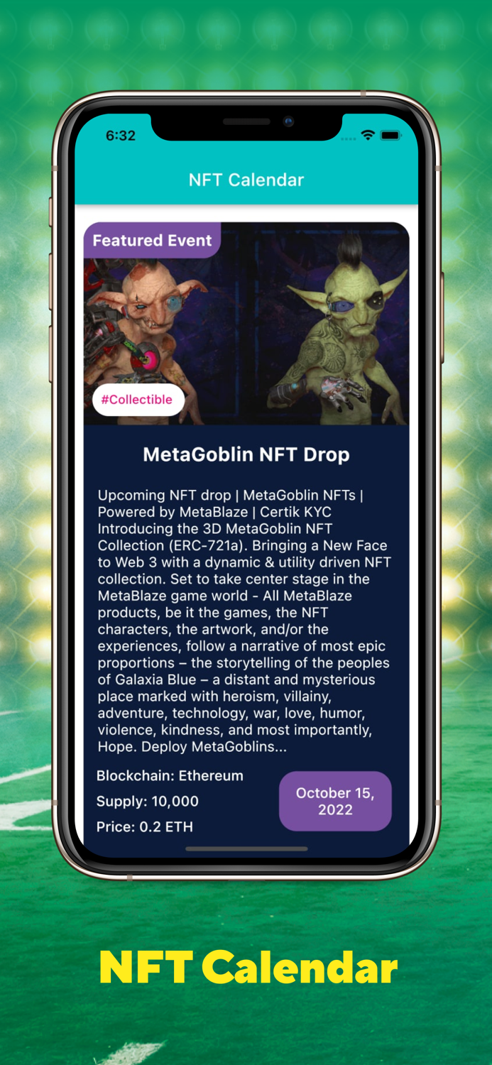 NFT Calendar Live 365