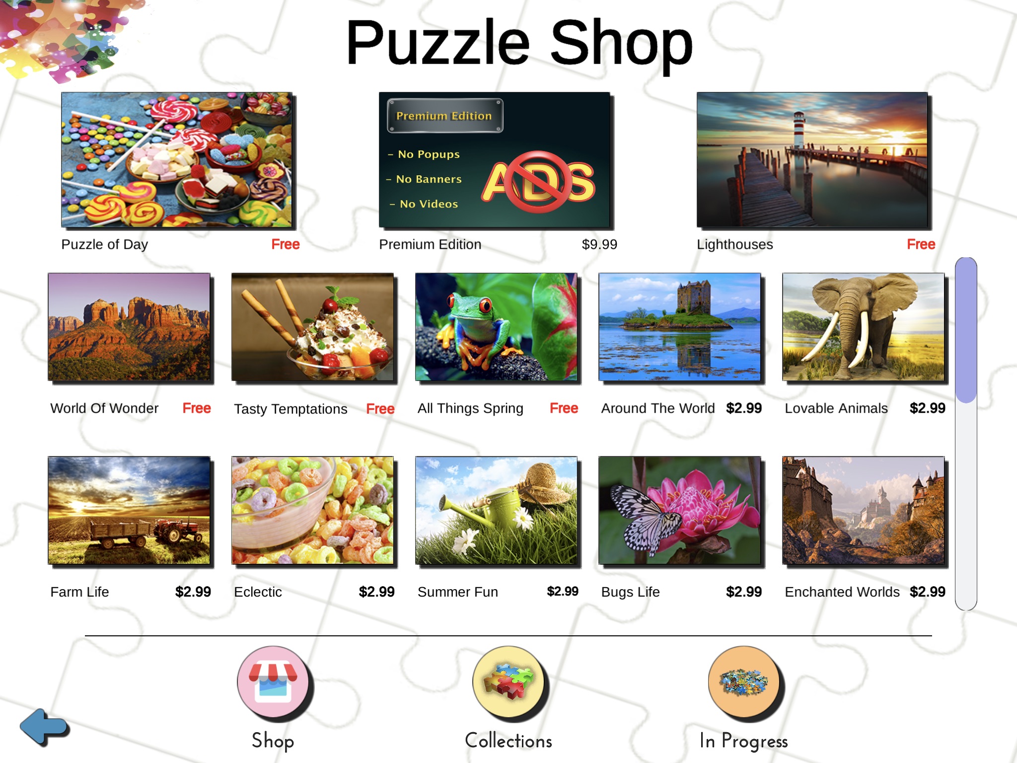 Jigsaw Puzzle Collection screenshot 2