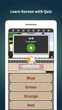 Game screenshot Quiz Cat : Learn Korean apk