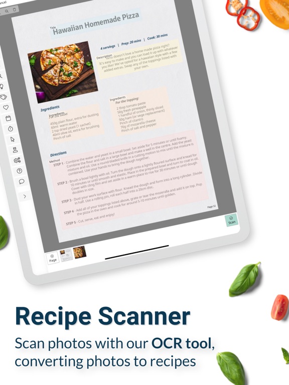CookBook - Recipe Manager App iPad app afbeelding 2