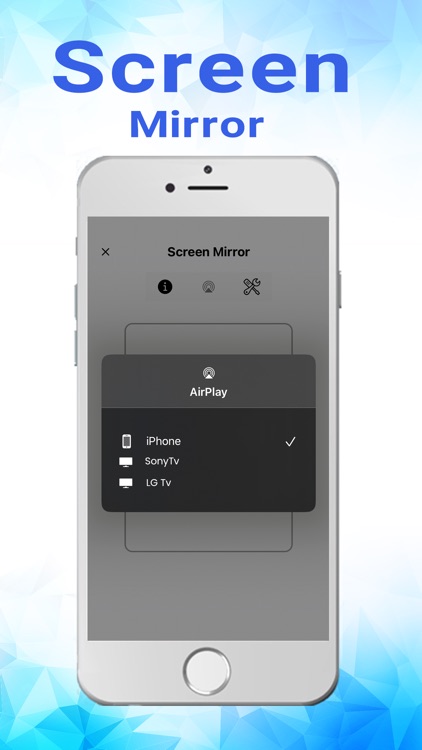 Screen Mirroring - Chrome Cast