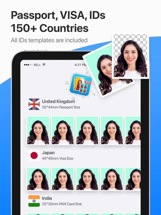 Passport Size Photo Maker App on the App Store