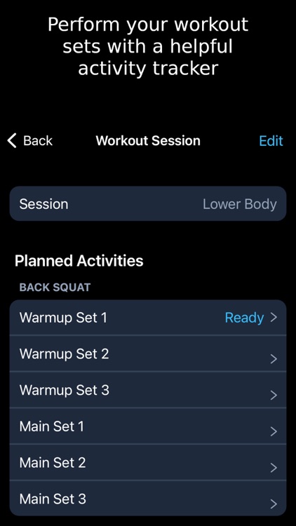 Workout Activity Log Tracker