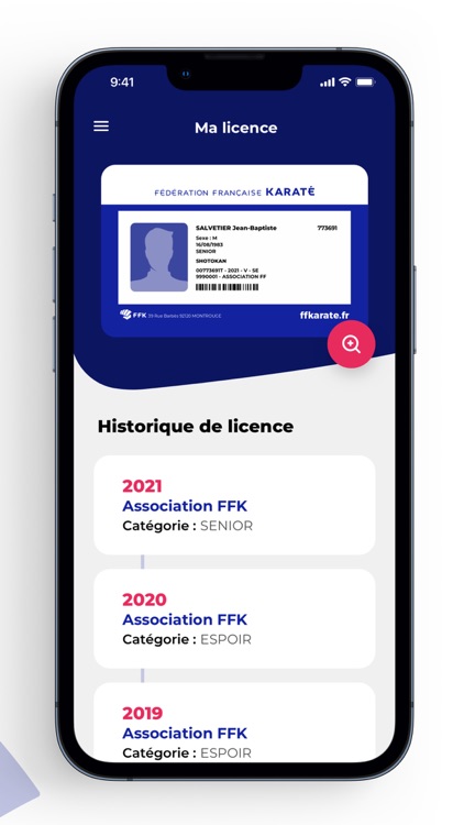 FFKarate e-licence screenshot-4