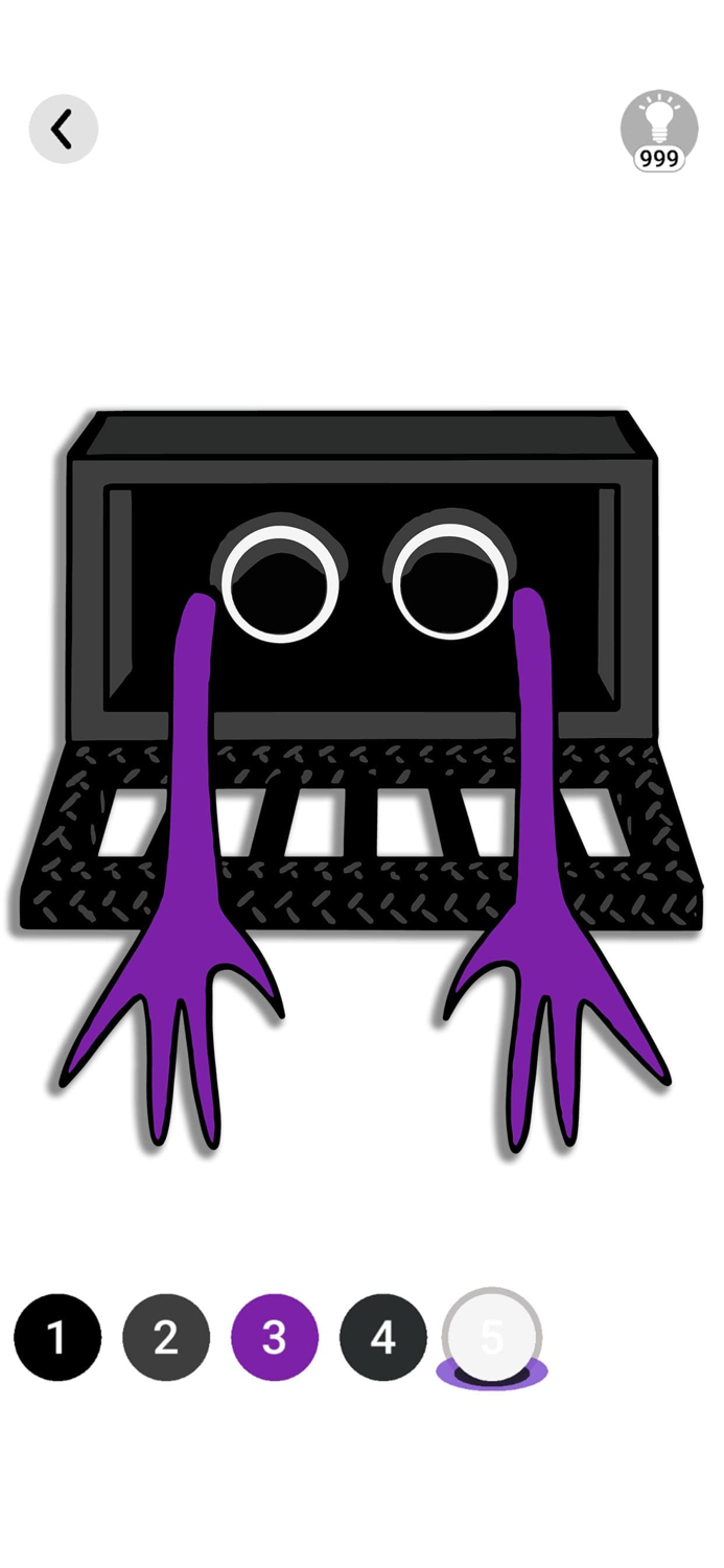 Rainbow Friends Coloring