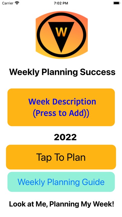 Weekly Planning Success Guide