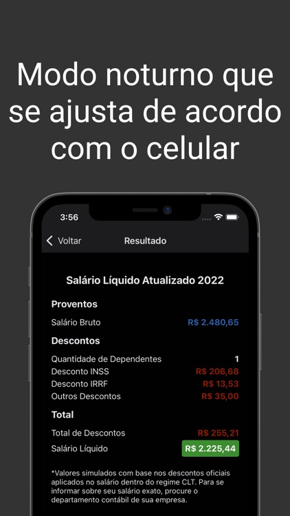 Calculadora Salário Líquido BR screenshot-4