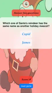 christmas fun trivia game iphone screenshot 1