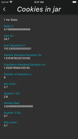 Game screenshot Staty - Statistics Calculator hack