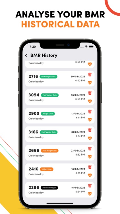 Calorie Calculator For Weight screenshot-5