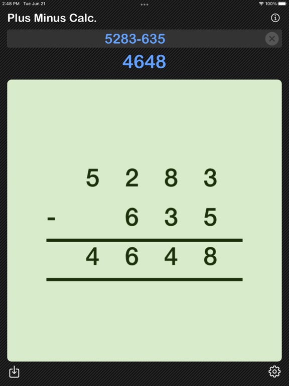 Plus Minus Calculator screenshot 17