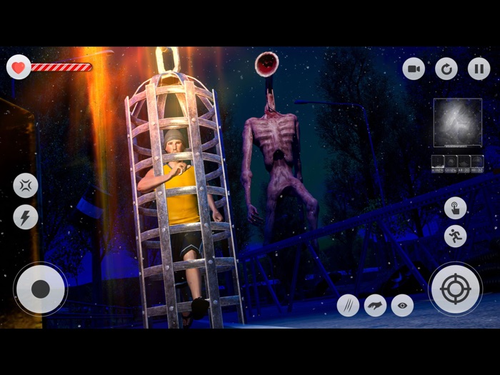 Scary Light Head Horror Escape