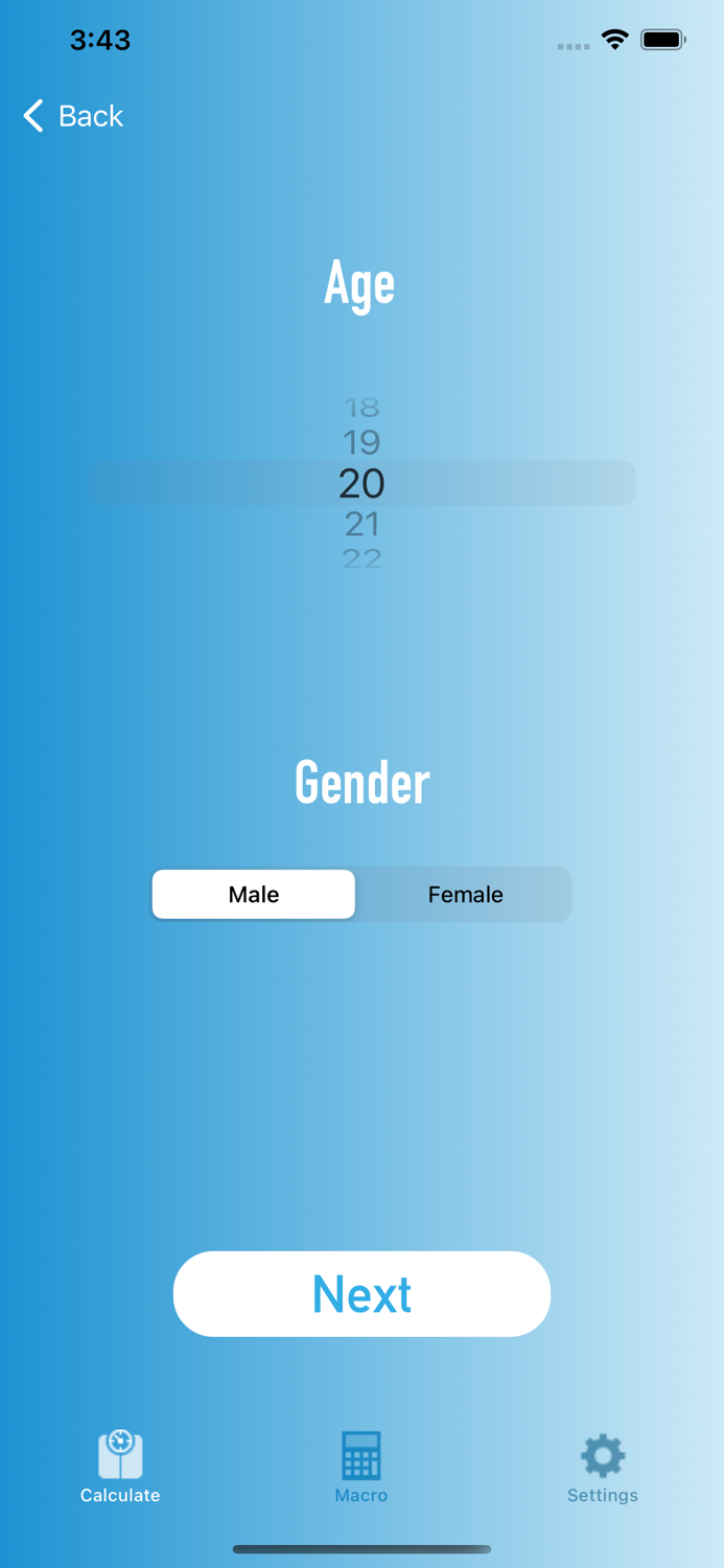 BMR  TDEE Calculator