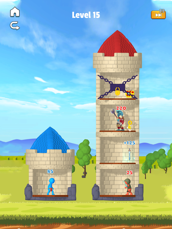 Stick Hero Mighty Tower 3D