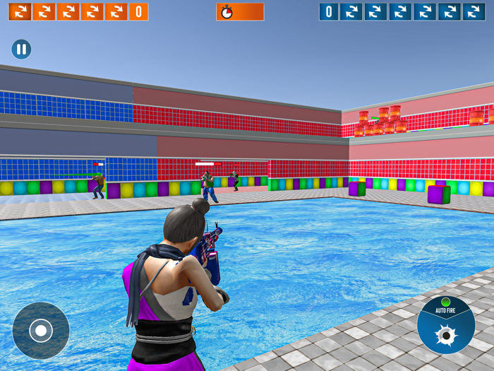 Paintball Shooting Arena Game