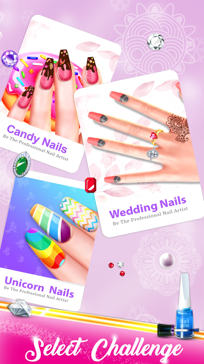 Acrylic Nail Games Nail Salon