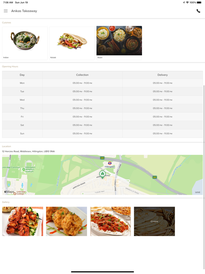 Anikas Takeaway Hillingdon