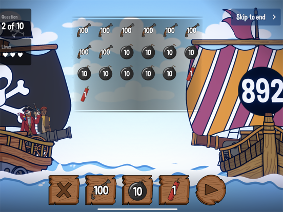 Pirate Plunder: Place Value screenshot 4