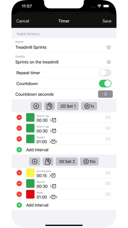 Intervals Timer screenshot-4