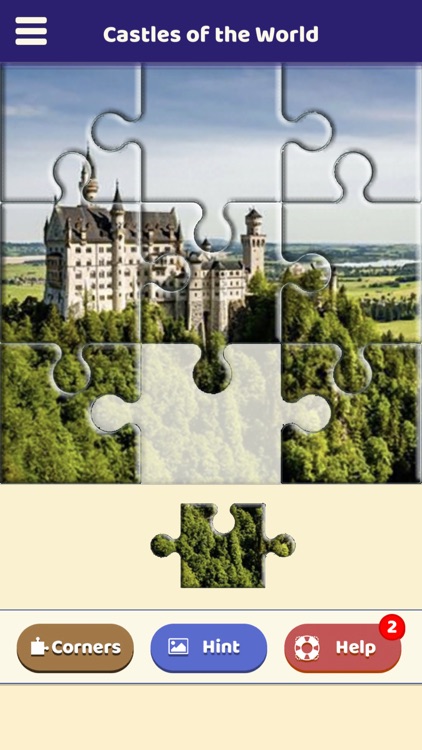 Castles of the World Puzzle