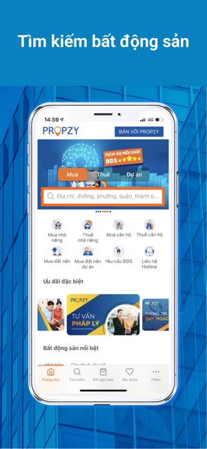 Propzy - Dịch vụ Bất động sản