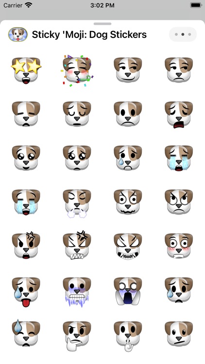 Sticky 'Moji: Dog Stickers screenshot-3