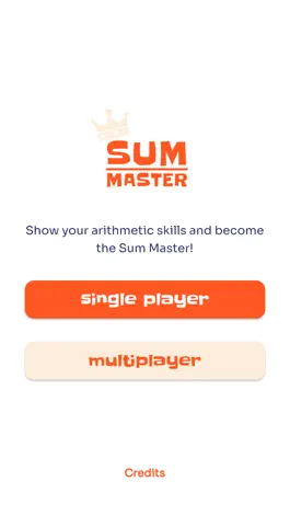 Game screenshot Sum Master mod apk