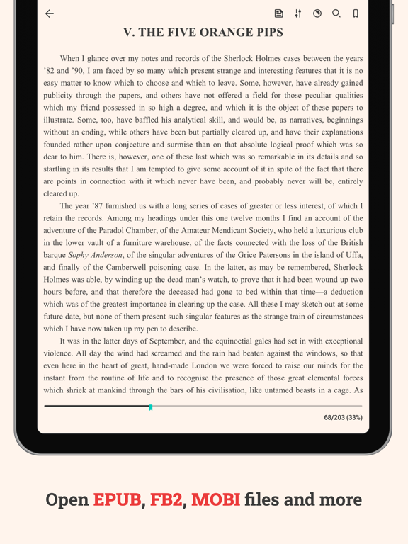 Books Reader - Pocket Library screenshot 2