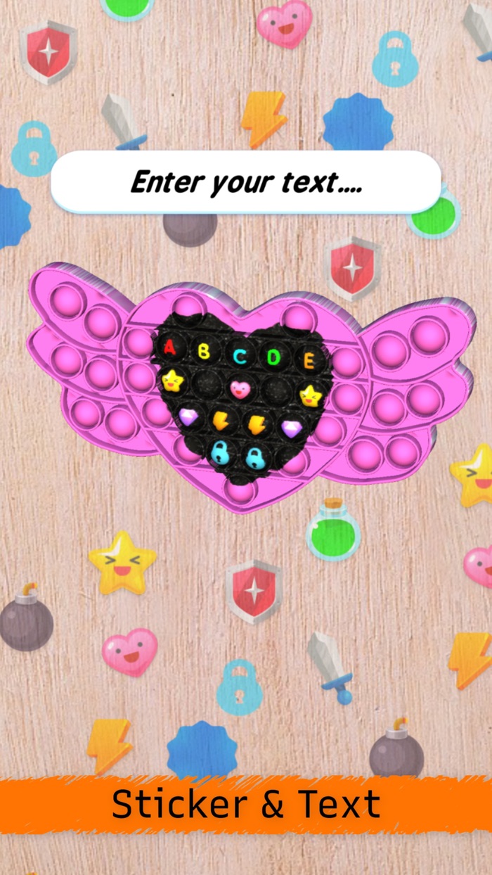 Pop-It Antistress 3D Coloring