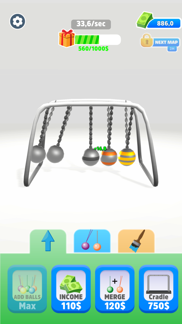 Newtons Cradle ASMR