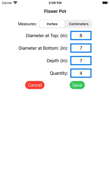 Potting Soil Estimator