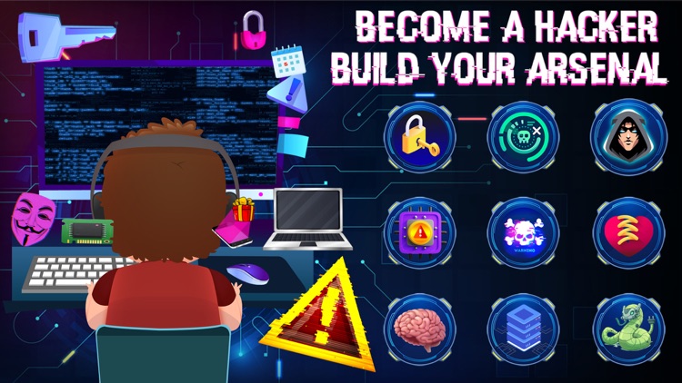 Cyber Hackers Hero Game