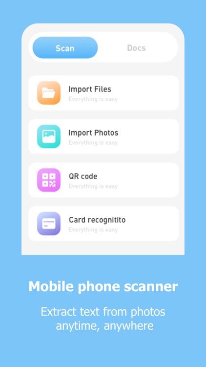 Photoscanner-Scan PDF Document