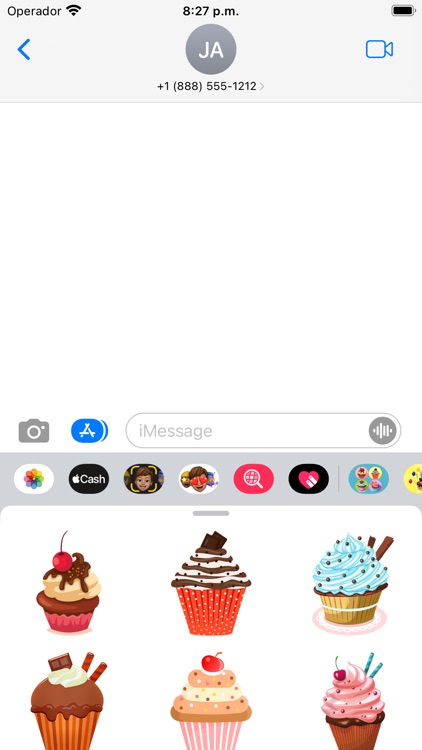 Cupcakes Stickers screenshot-3