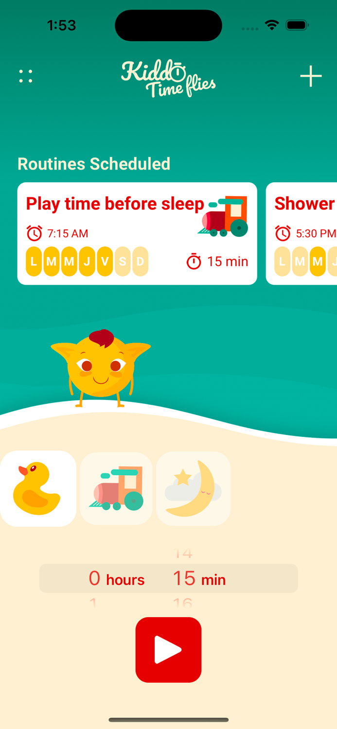 Kiddo - Visual Timer  Routine