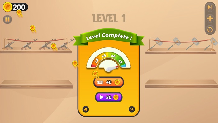 Weapon Sort Color Puzzle