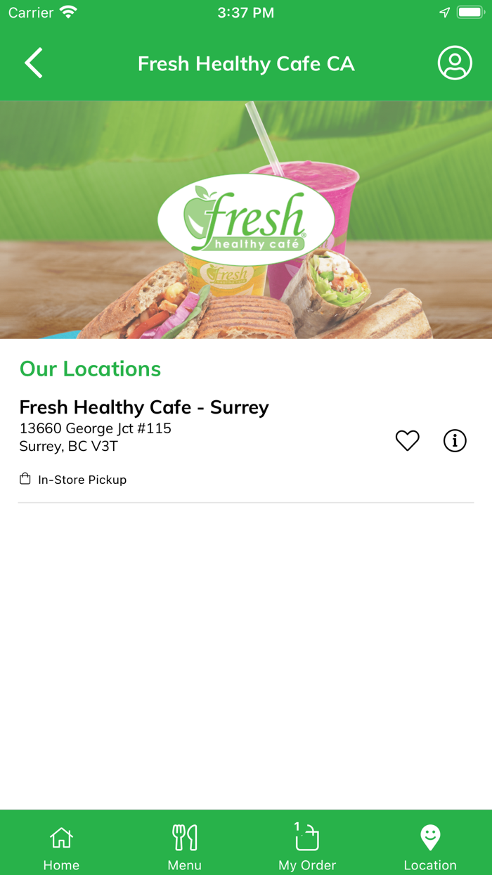 Fresh Healthy Cafe CA