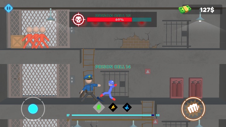 Stickman Escape - Hell Prison screenshot-7