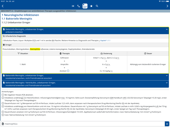 UKE Antiinfektiva-Leitfaden