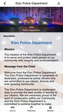 Game screenshot Elon Police Department apk