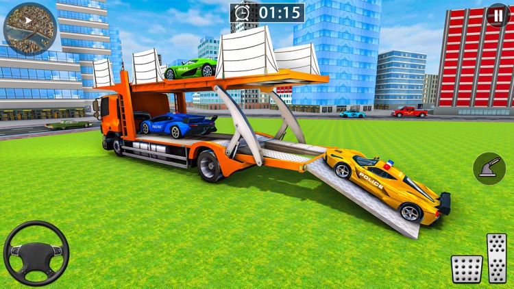 Police Transport Car Games