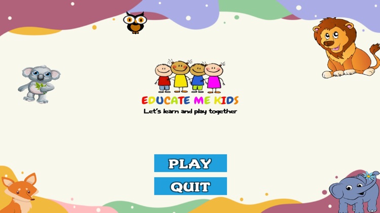 Educate Me Kids :Learning Game