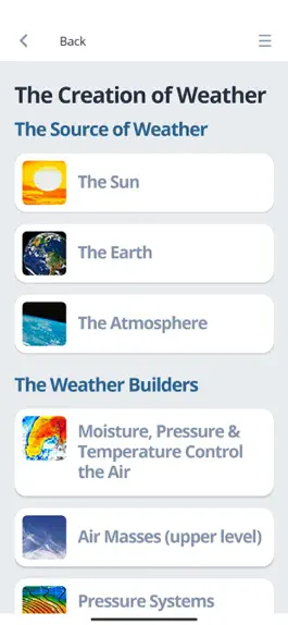 Game screenshot WeatherCyclopedia™ apk