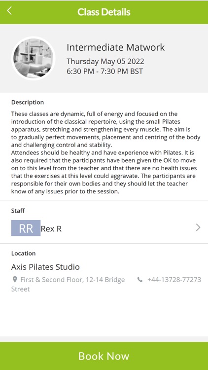 Axis Pilates Studio