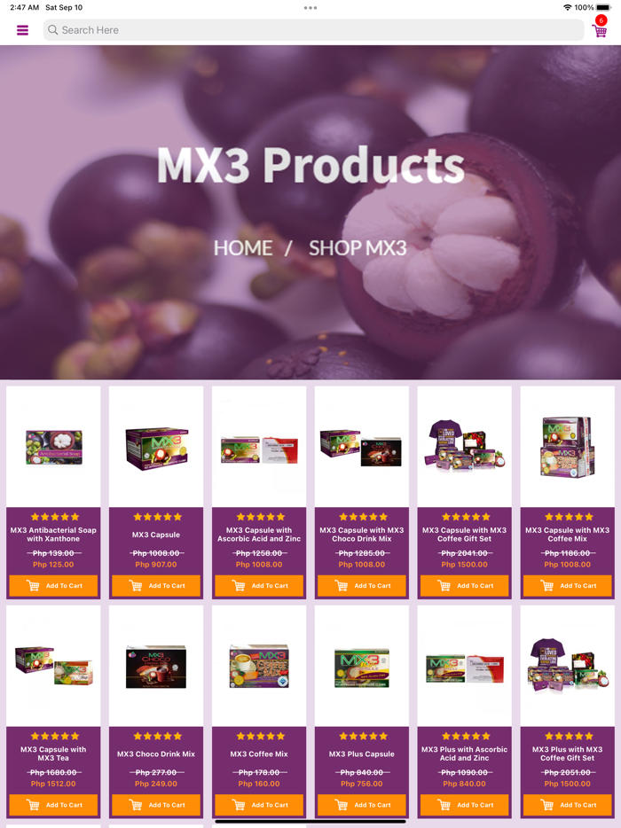 MX3 Natural Supplements
