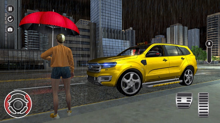 City Taxi Car Driving Games