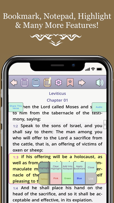 Screenshot 3 of Catholic Bible PRO: no ads App